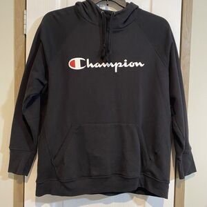 Champion Athleticwear Graphic Fleece Pullover Hoodie - Black, 2X
